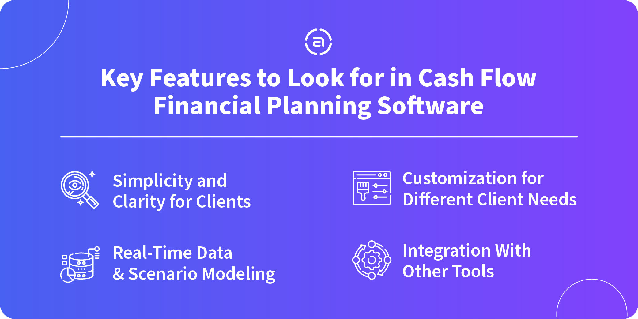 Cash Solution Software Key Features Advisors Should Look for in Cash Flow Planning Software